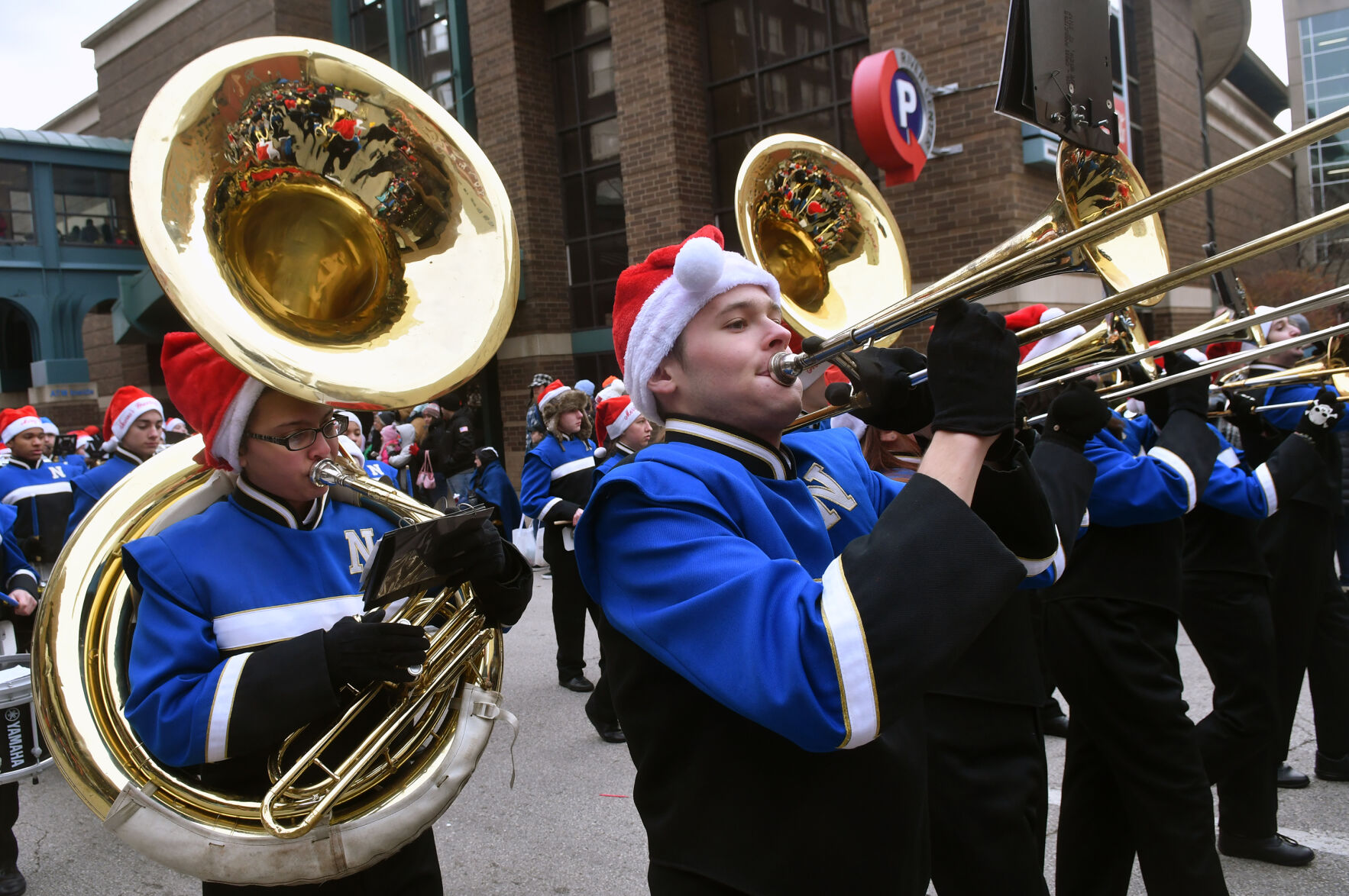 The 27th annual Holiday Parade in downtown Davenport.